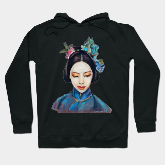 Geisha, japan Hoodie by reyhanartstudio